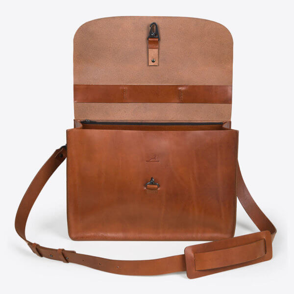 ROTHIRSCH leather briefcase brown 05